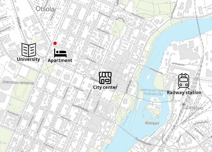 Keskustanelioe Appartamento Joensuu